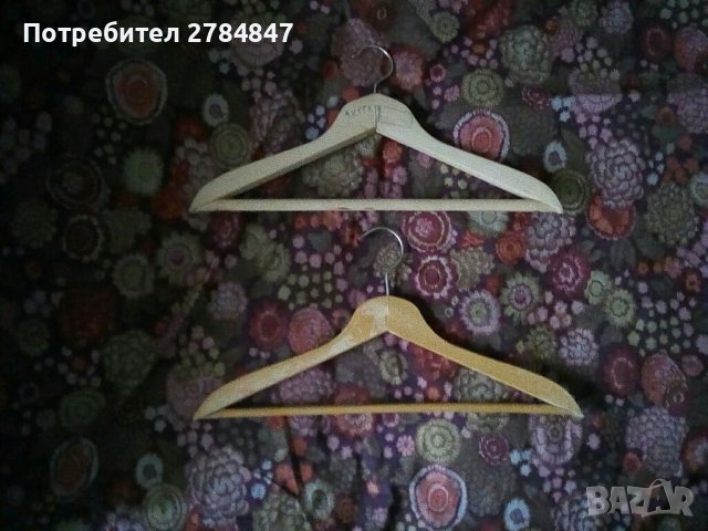 Дървена закачалка, снимка 2 - Закачалки - 37948313