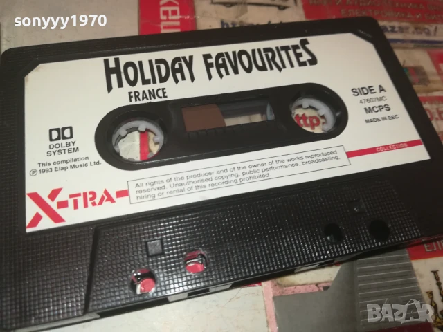 HOLIDAY FAVORITES-ORIGINAL TAPE 0308251800, снимка 6 - Аудио касети - 51237858