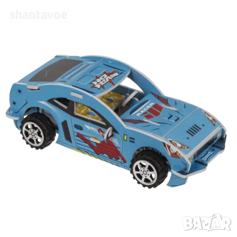 Количка конструктор за сглобяване с механизъм, снимка 3 - Конструктори - 51113867