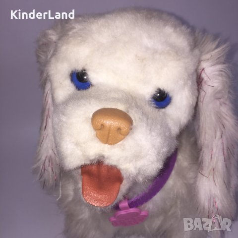 Furreal friends Ходещо куче Go Go. Модела е с блестящи уши и каишка. Цена 70лв, снимка 2 - Образователни игри - 30911610