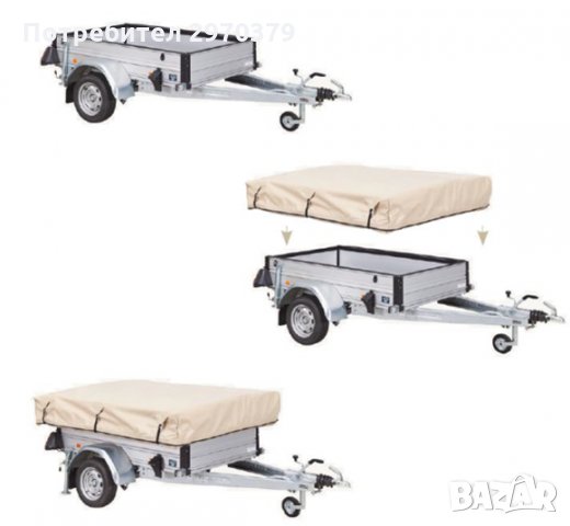 Палатка за ремарке Camptrail 750, снимка 2 - Ремаркета - 32044546