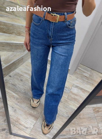 Дамски дънки с подарък колан, снимка 5 - Дънки - 52672505