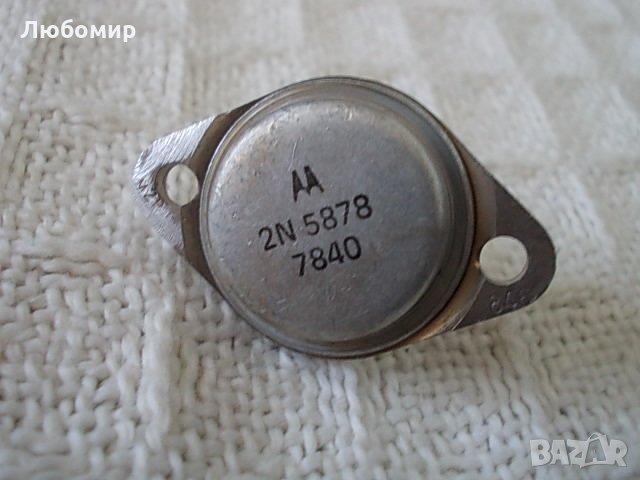  Транзистор 2N5878 Motorola USA, снимка 1 - Друга електроника - 30626904