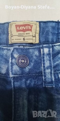 Къси дънки Levis, снимка 3 - Детски къси панталони - 33840298