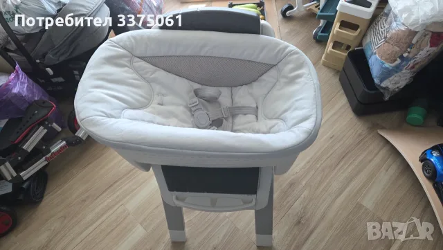 Детски стол за хранене + бебешки кош Nuna zaaz, снимка 10 - Столчета за хранене - 55890118