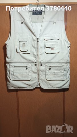 Мъжки елек размер XL с 11 джоба, снимка 3 - Якета - 44451223