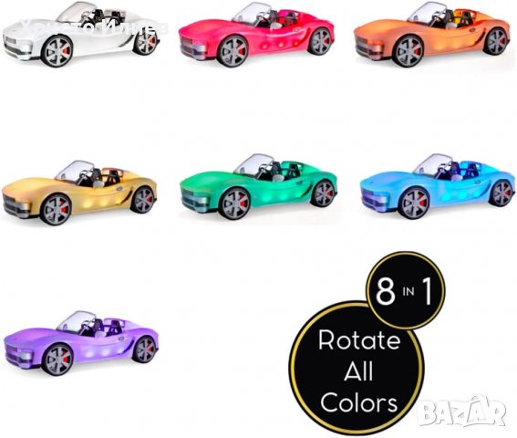 Rainbow High Кола с променящ се цвят, снимка 6 - Кукли - 39362982