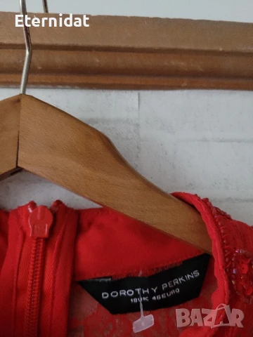 Официална червена рокля DOROTHY PERKINS , снимка 9 - Рокли - 50634720
