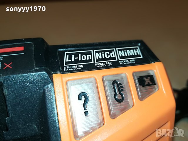 AEG 12-18v li-ion/nicd/nimh battery charger 1608210732, снимка 12 - Винтоверти - 33833809