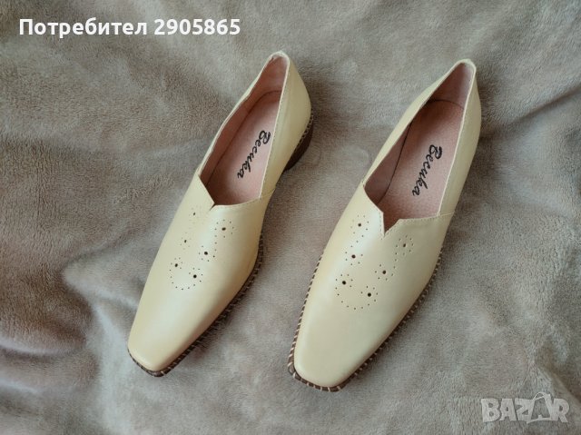 Нови кожени български обувки, снимка 5 - Дамски ежедневни обувки - 42299923