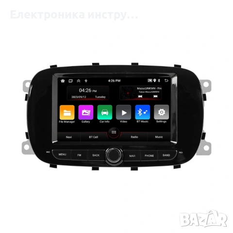 7" Android мултимедия за Fiat 500X (2014–2020), снимка 2 - Аксесоари и консумативи - 53961831