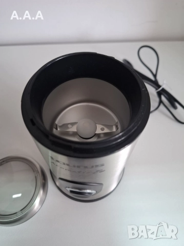 Кафемелачка Taurus AROMATIC – 150W, 50 г капацитет, неръждаема стомана, снимка 2 - Кафемашини - 52611087