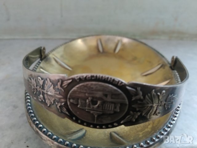 стара метален съд,бонбониера арт деко, снимка 5 - Други ценни предмети - 37642959