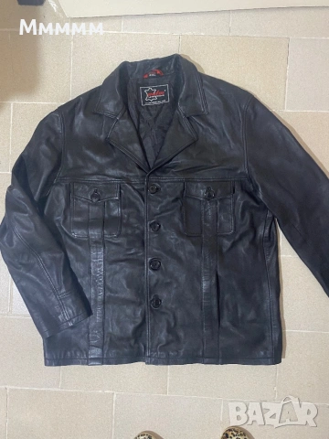 Кожено яке естествена кожа 3XL