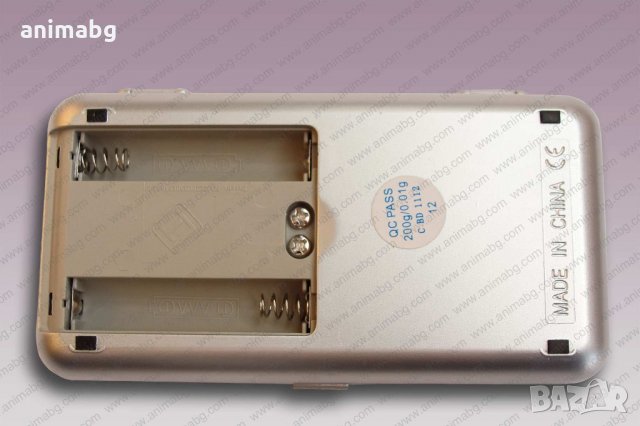 ANIMABG МОДЕЛ 2 Везна от 0,01g до 200g, снимка 5 - Друга електроника - 35554361