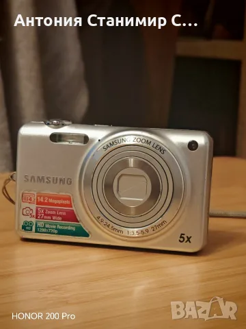 Samsung st65 фотоапарат , снимка 3 - Фотоапарати - 56341680