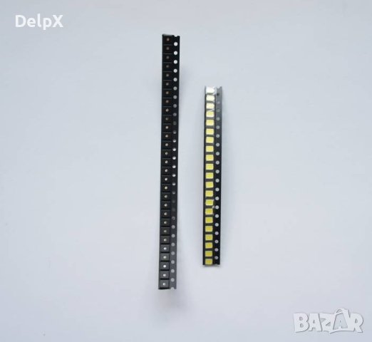 Светодиод SMD 3528 топло бял 3-3,5V 20mA, снимка 1