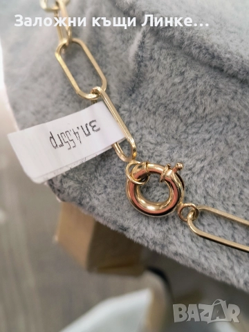 НОВО Златно Колие 4.55гр / 14К, снимка 2 - Колиета, медальони, синджири - 52825696