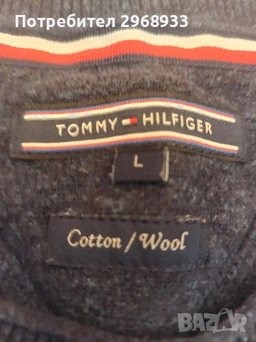 Мъжки Пуловер Tommy Hilfiger, снимка 3 - Пуловери - 54038057