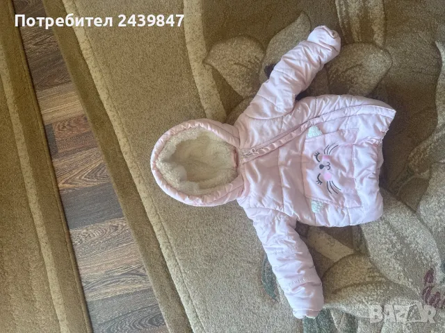 Зимно яке с качулка, снимка 1