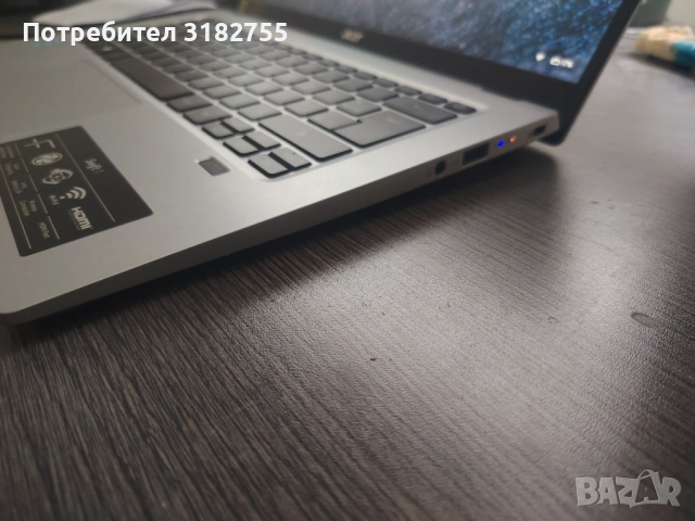 Acer Swift 1 Intel Pentium Silver N6000 4GB RAM, снимка 3 - Лаптопи за работа - 52897051