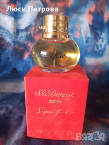 Продавам дамски S.T. Dupont Signature EDP за жени 50 мл, снимка 2 - Дамски парфюми - 40130528