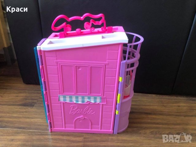 Сгъваема Ветеринарна клиника Барби, снимка 7 - Кукли - 30766454