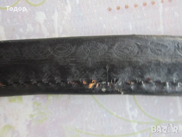 Кожена кания за сабя шашка шамшир, снимка 6 - Колекции - 38324527