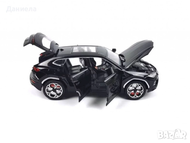 Метален джип Lamborghini Urus – Пушек, звук и светлина, снимка 4 - Коли, камиони, мотори, писти - 52017790