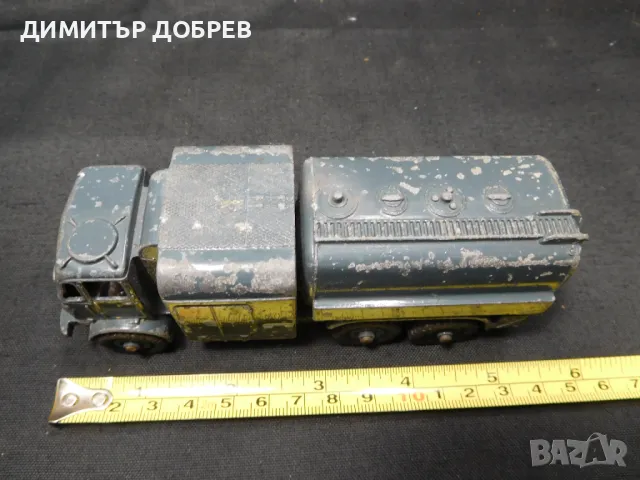 СТАРА РЕТРО МЕТАЛНА КОЛИЧКА ВОЕНЕН КАМИОН DINKY SUPERTOYS , снимка 7 - Колекции - 49713438