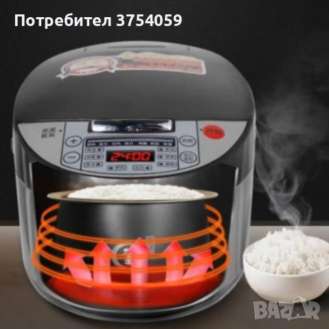 Елекрически уред за готвене на ориз, снимка 2 - Други - 52364394