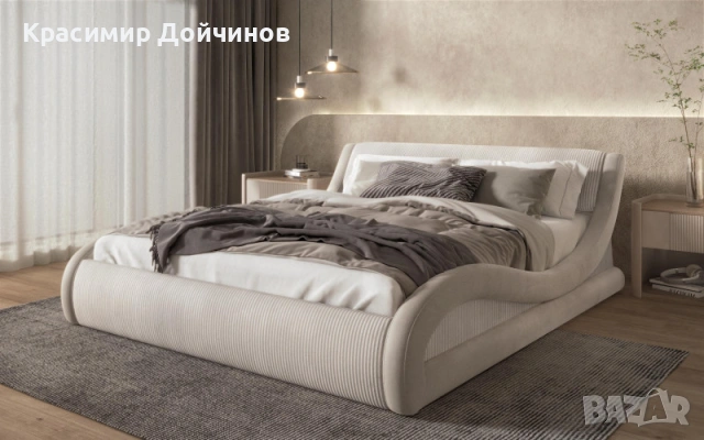 СПАЛНЯ ЛИВИАНА КОЖА ВЕНГЕ 160Х190/200