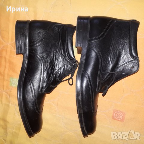 Мъжки боти 41 номер естествена кожа 