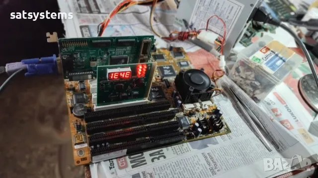 Дънна платка Intel FIC VT-501 VER:1.1 Socket 7, снимка 8 - Дънни платки - 47870255