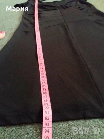 Промо! Черна рокля Oltre М - 10 лв, снимка 3 - Рокли - 33760969