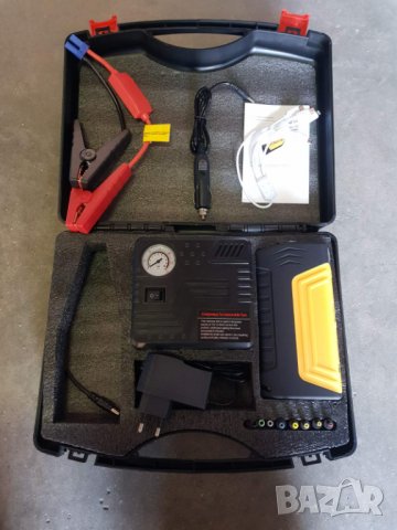 Стартово Устройство за Кола /high power jump + компресор, снимка 2 - Аксесоари и консумативи - 31756191