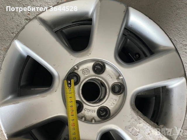 Изчистени 16' алуминиеви джанти за голф, снимка 3 - Гуми и джанти - 54013802