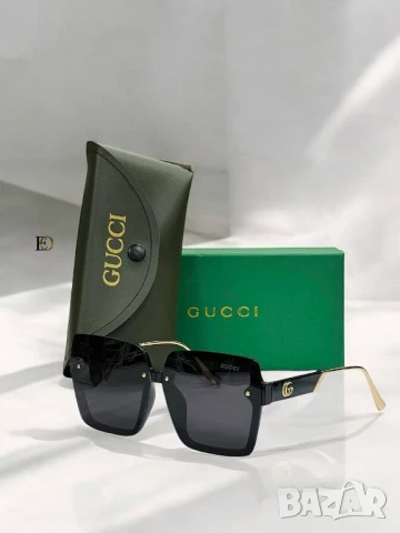 очила с калъф, кутия и ув защита christian dior versace gucci , снимка 14 - Слънчеви и диоптрични очила - 50744552