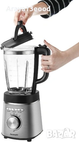 Блендер Hanseatic HBL14001175SD с три контейнера, 1400 W, 1.75 л, снимка 7 - Блендери - 53903301