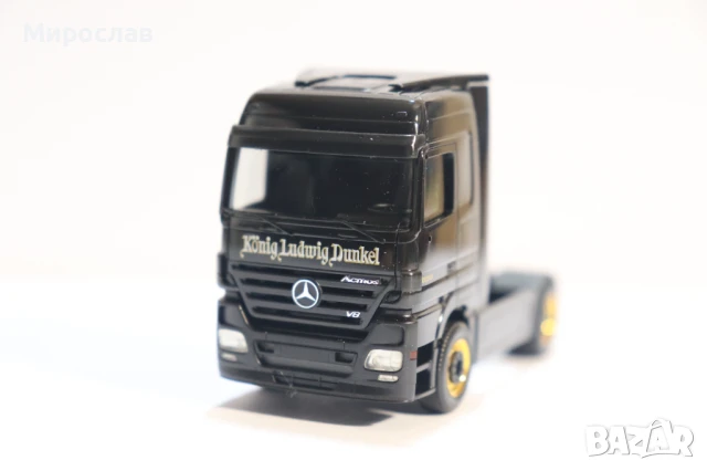 HERPA H0 1/87 MERCEDES BENZ ACTROS ВЛЕКАЧ МОДЕЛ КАМИОН, снимка 9 - Колекции - 50687089