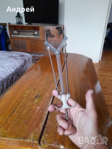 Стара щипка,уред за изваждане на буркани #3, снимка 3 - Други ценни предмети - 51569431