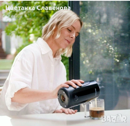 Пенообразувател за мляко - Черен ProBreeze PB-MF01B-EU 400W, снимка 2 - Миксери - 53086300