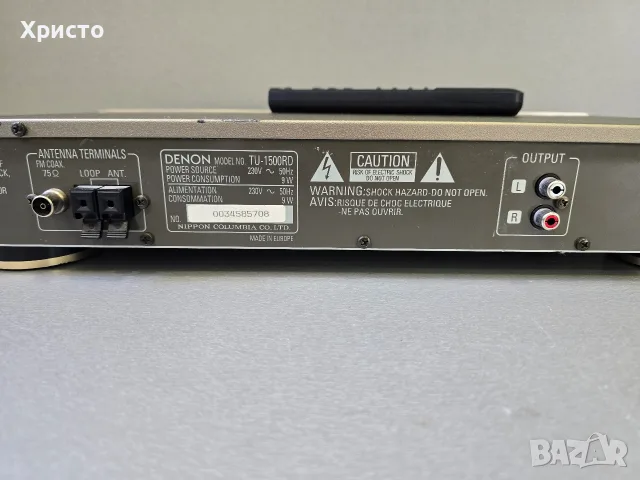 🔊🌈 Denon TU-1500RD 🌈🔊, снимка 5 - Ресийвъри, усилватели, смесителни пултове - 56240914
