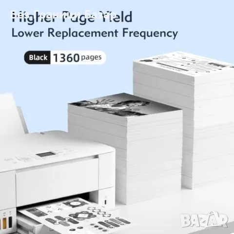 Нова ECOINKO PG-595XL Черна касета Canon Pixma TS4150i TS6550i TS7750i принтер тонер печат мастило, снимка 3 - Консумативи за принтери - 56206133