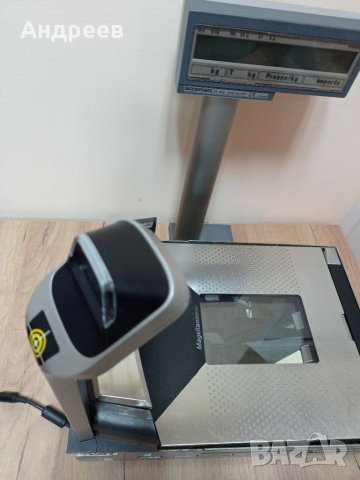 Баркод скенер за вграждане Магелан / Magellan 9800i с везна Бизерба, снимка 3 - Оборудване за магазин - 35796755