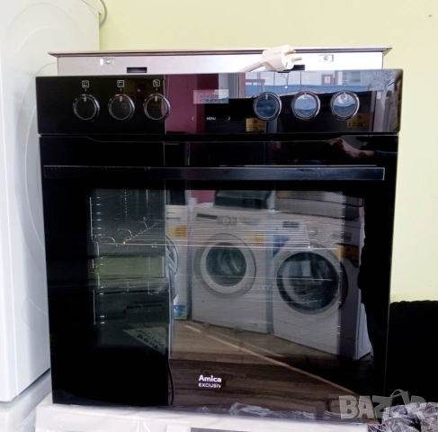 Печка за вграждане с керамичен плот Amica, снимка 2 - Печки, фурни - 54005072