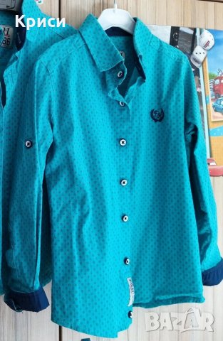 Детска риза с дълъг ръкав