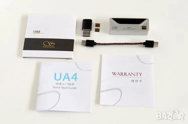 DAC SHANLING UA4 Hi-Res Audio ES9069Q -НОВ, снимка 6 - Ресийвъри, усилватели, смесителни пултове - 50976730