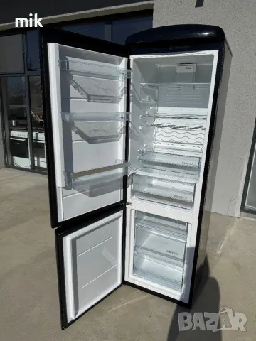 +гаранция Черен Ретро Хладилник Gorenje SMEG, снимка 7 - Хладилници - 49374170