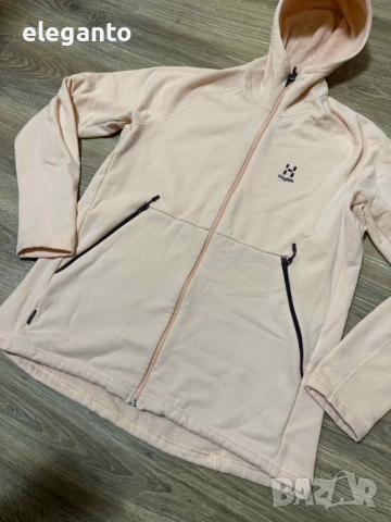 Дамско поларно hoodie HAGLOFS Polartec  Bungy , XL размер, снимка 6 - Якета - 52966853